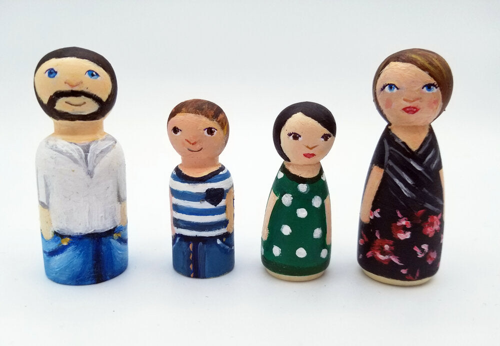 Custom Family Portrait Doll