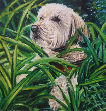 Load image into Gallery viewer, Pet Painting on Stretched Canvas
